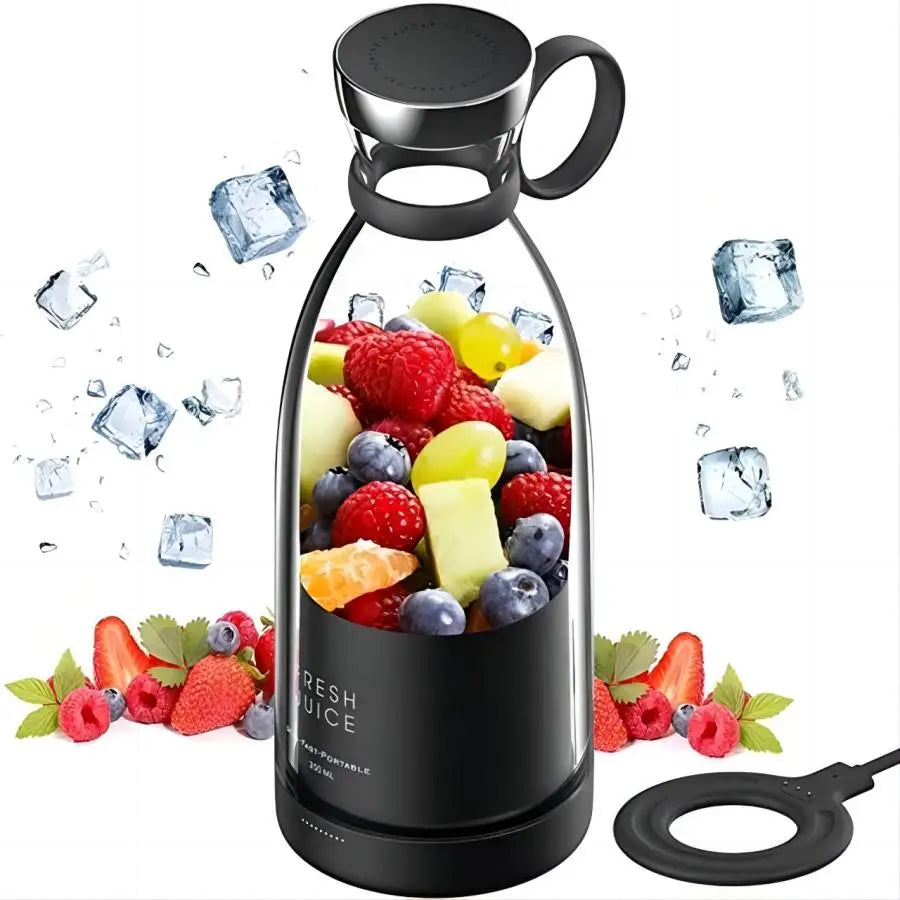 Mini Liquidificador Portátil USB – Faça Sucos e Shakes em Qualquer Lugar